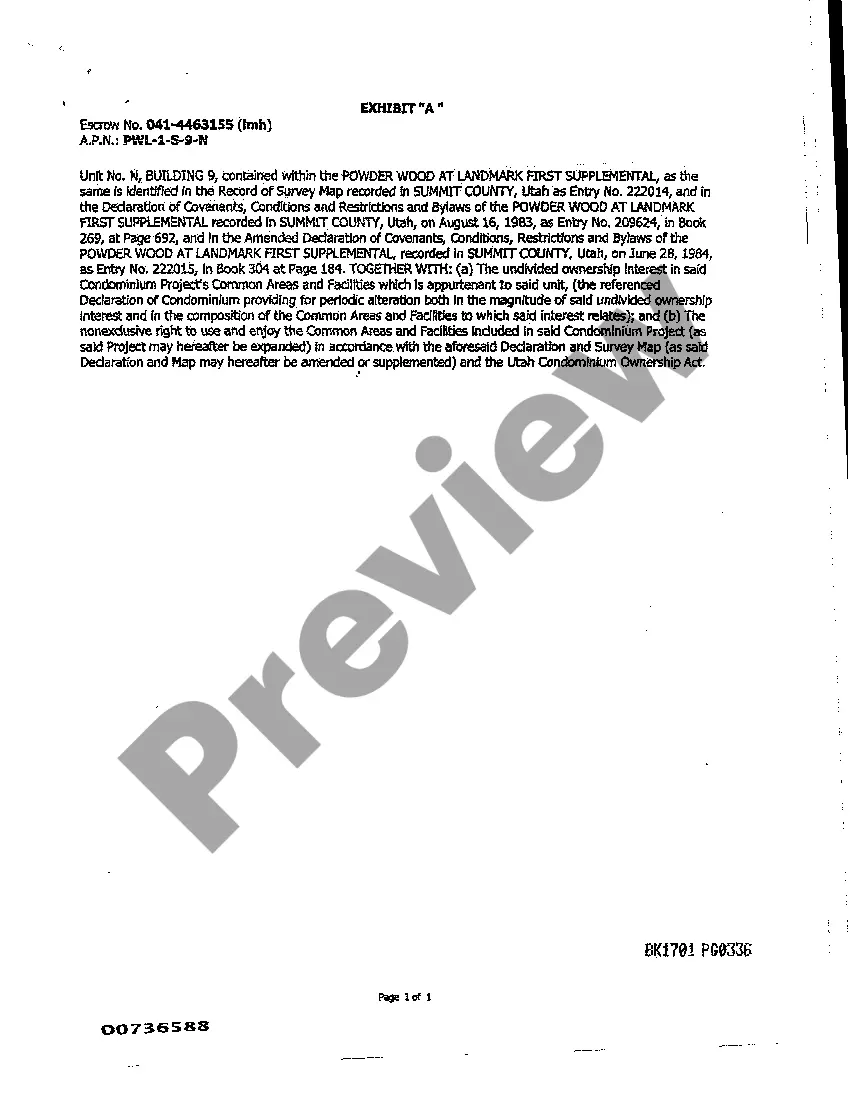 Preview Affidavit of Successor Trustee