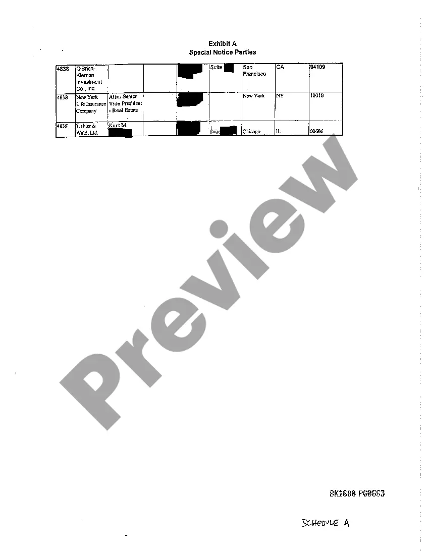 Preview Affidavit Terminating Leasehold Interests