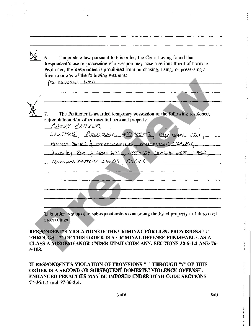 Preview A05 Ex Parte Protective Order