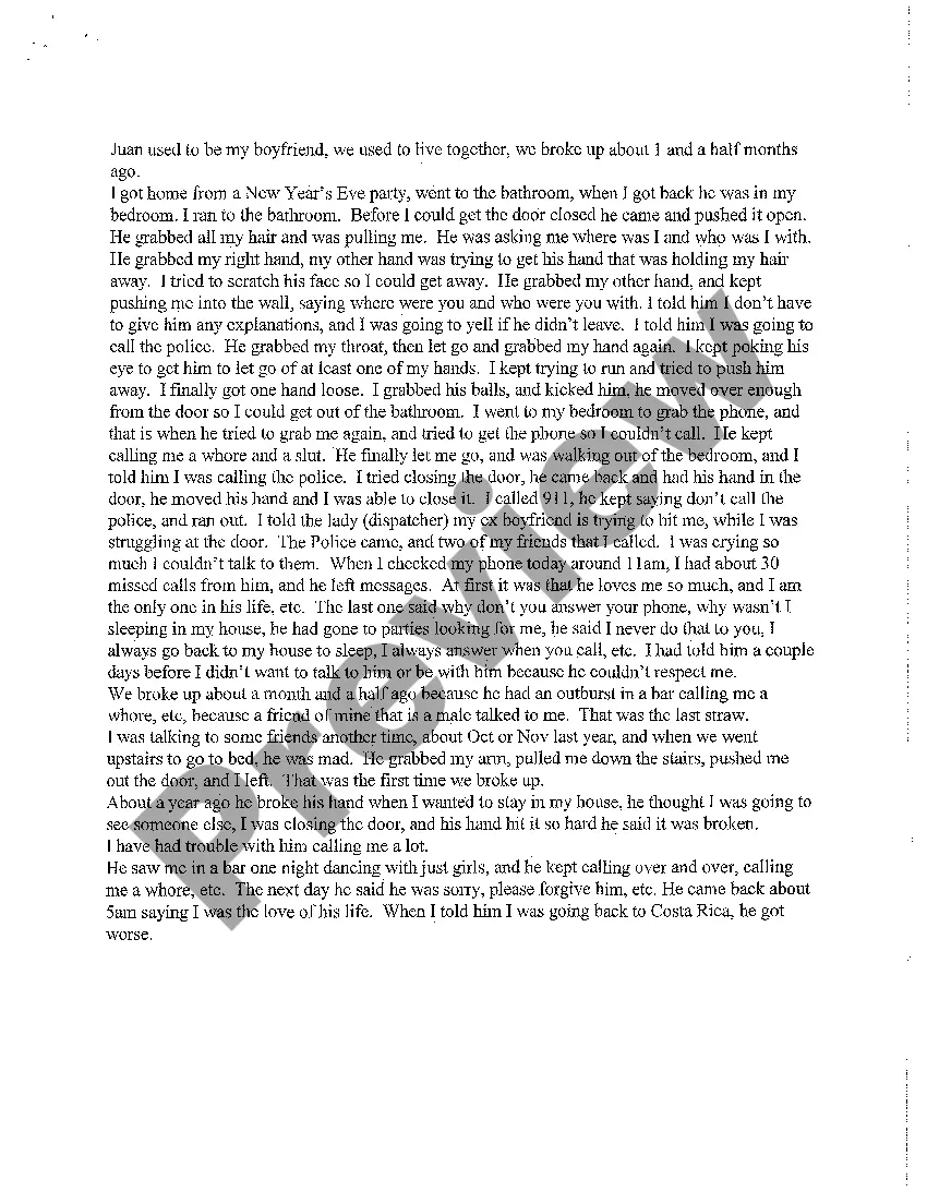 Get Verified Petition for Protective Order Preview Verified Petition for Protective Order