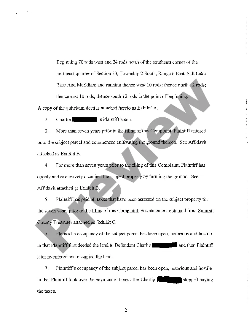 Get A01 Compliant to Quiet Title Preview A01 Compliant to Quiet Title