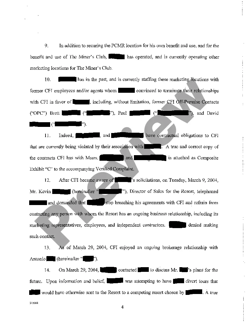 Preview A04 Memorandum in Support of Application for Temporary Restraining Order and Preliminary Injunction