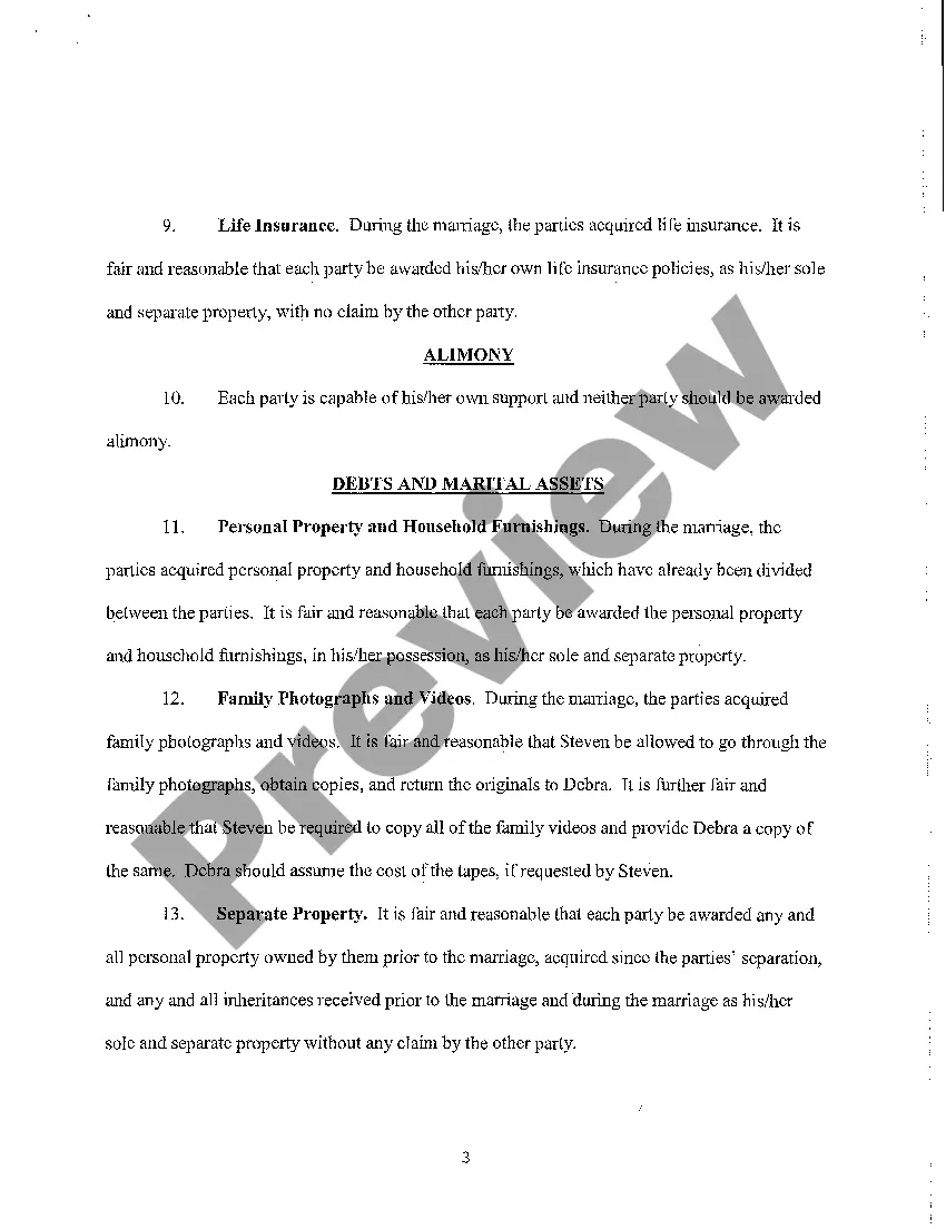 Get A05 Petition for Divorce Preview A05 Petition for Divorce