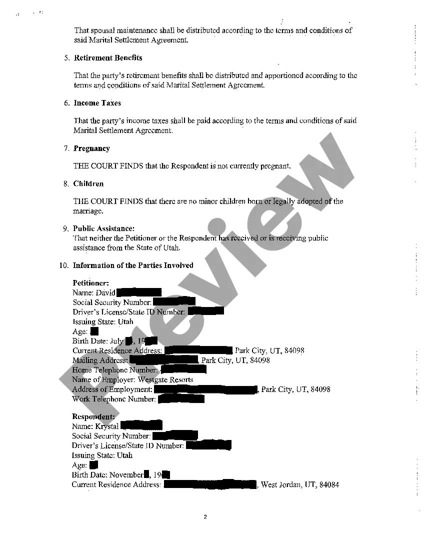 Get A07 Decree of Divorce and Judgment Preview A07 Decree of Divorce and Judgment