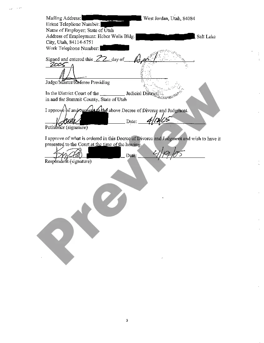 Get A07 Decree of Divorce and Judgment Preview A07 Decree of Divorce and Judgment