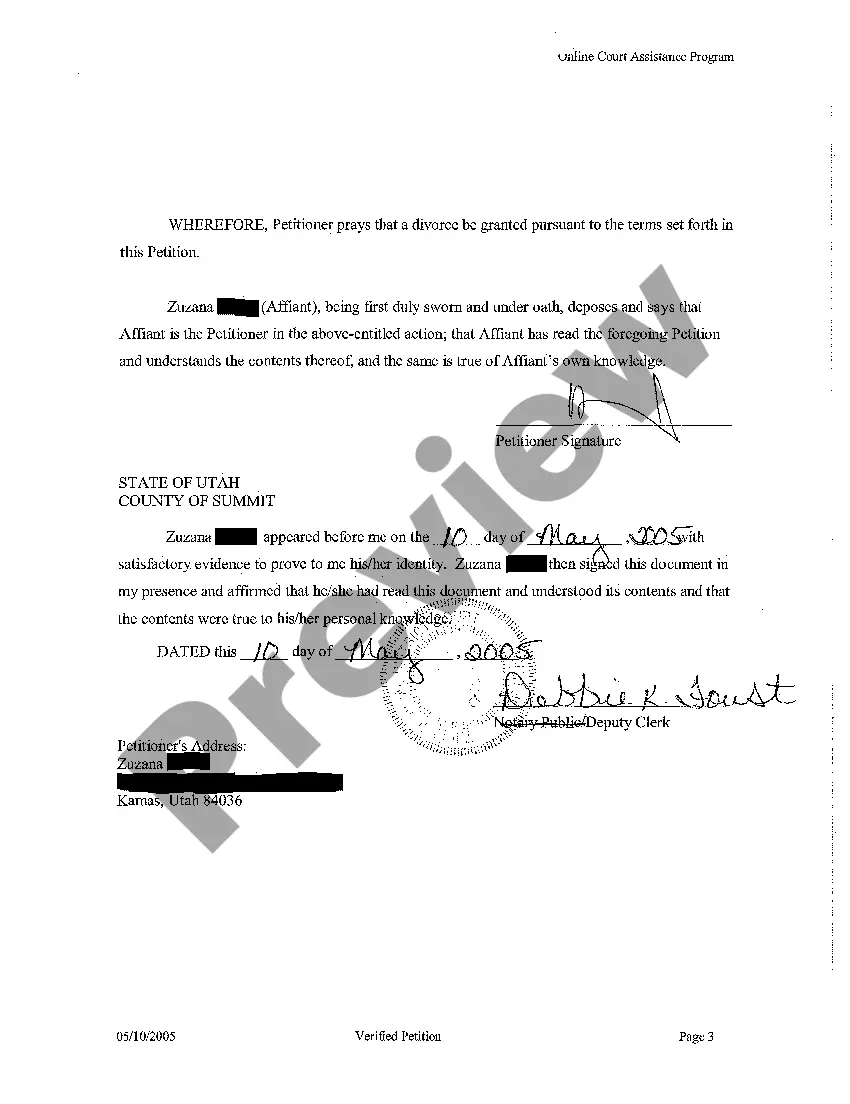 Preview A08 Verified Petition