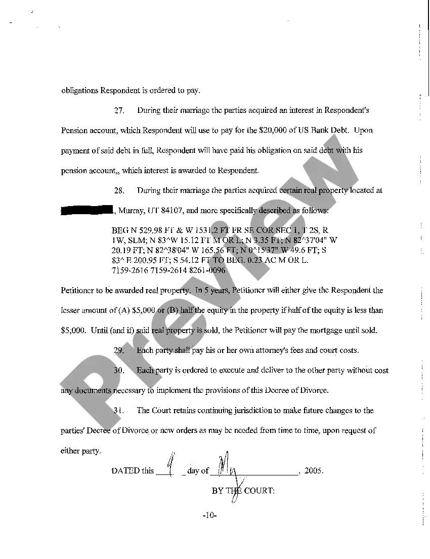Get A09 Decree of Divorce and Judgment Preview A09 Decree of Divorce and Judgment