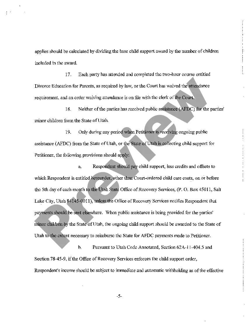 Preview A08 Findings of Fact and Conclusions of Law