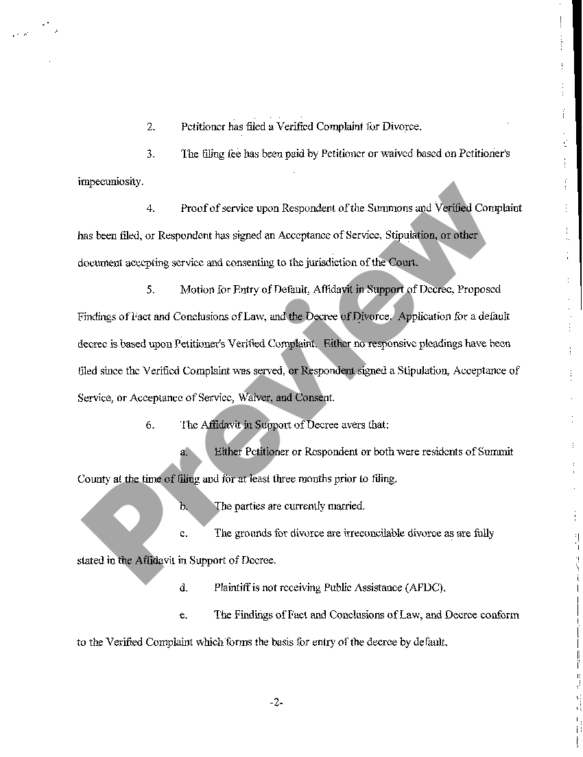 West Valley City Utah Notice to Submit for Entry of Default Divorce