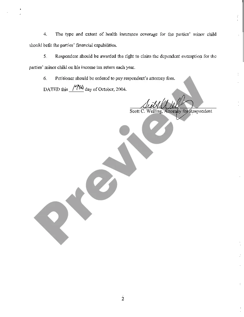 Get A10 Respondent's Proposed Pretrial Order Preview A10 Respondent's Proposed Pretrial Order