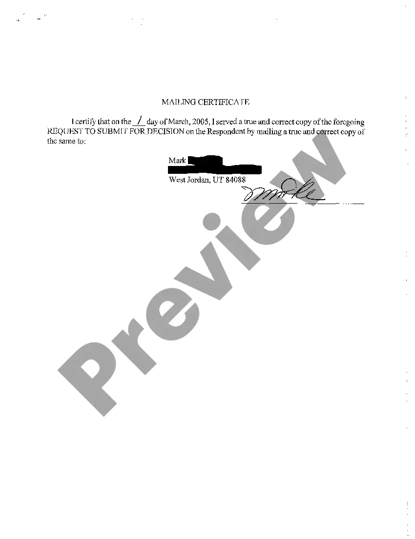 Preview A04 Request to Submit Petitioner's Motion for Temporary Order