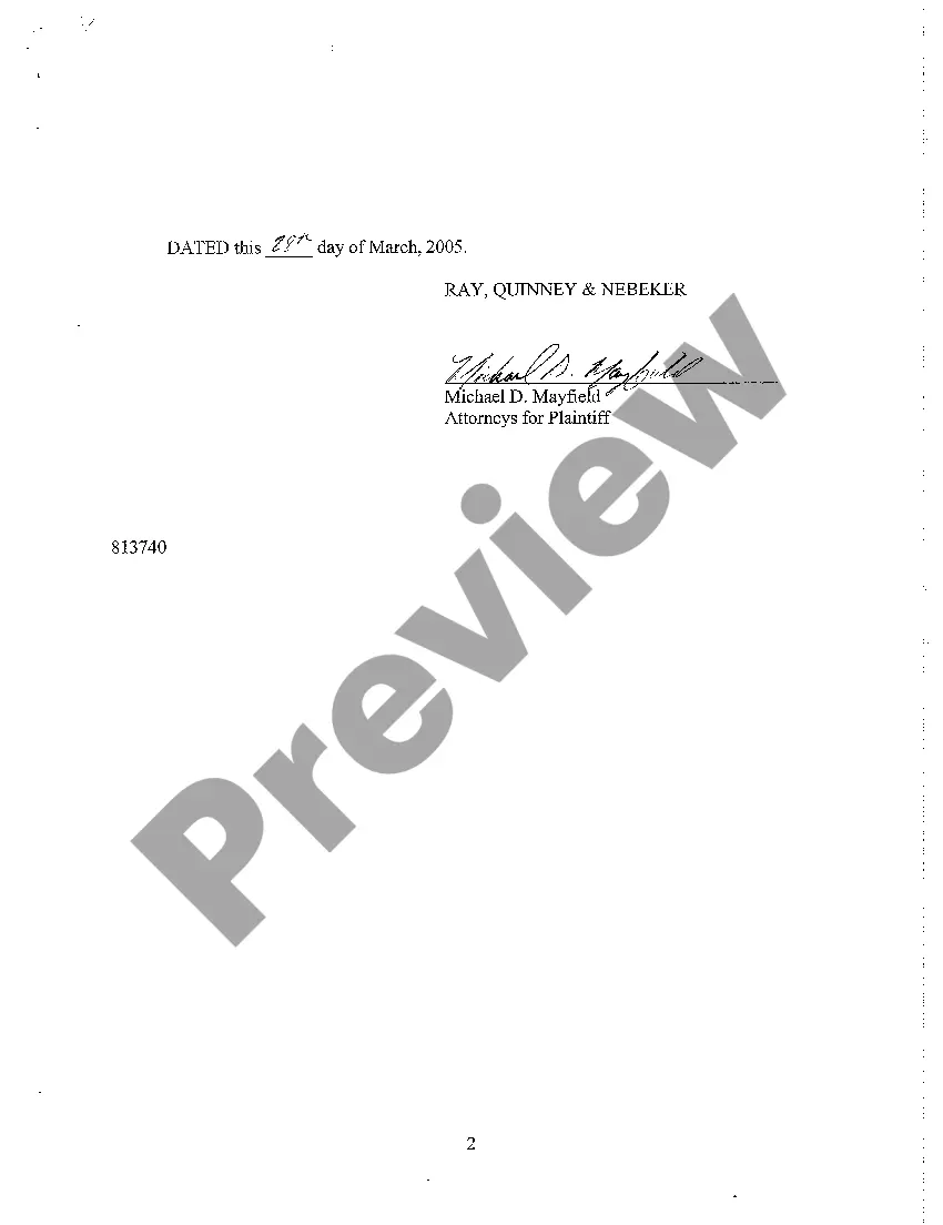 Preview A01 Praecipe in Support of Writ of Execution