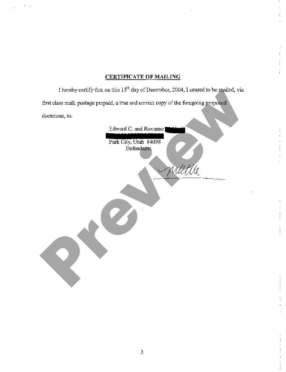 page 2 A05 Request for Writ of Execution regarding Sale of Real Property preview