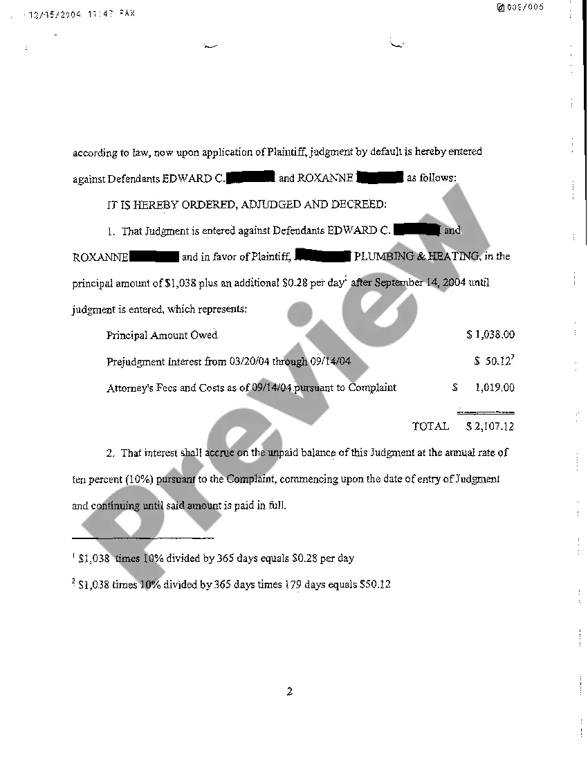 Preview A05 Request for Writ of Execution regarding Sale of Real Property