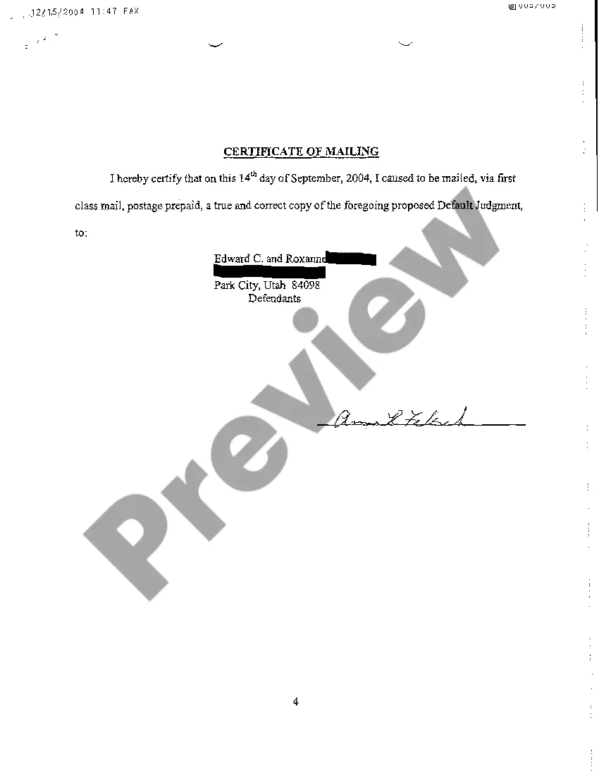 Preview A05 Request for Writ of Execution regarding Sale of Real Property