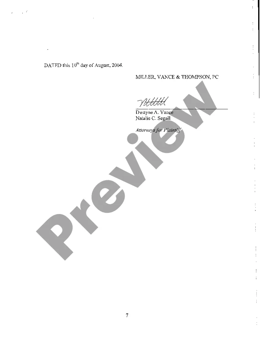 Get A01 Complaint for Foreclosure Preview A01 Complaint for Foreclosure