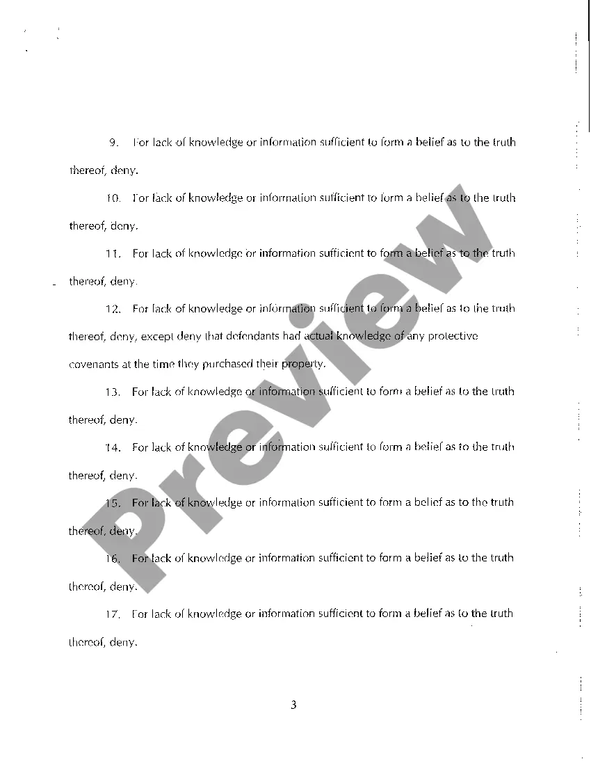 Preview A03 Amended Answer and Counterclaim