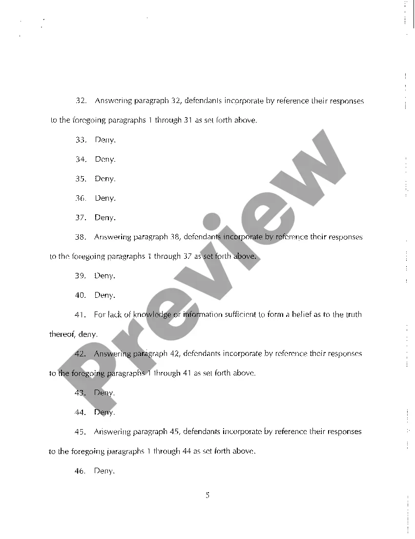 Preview A03 Amended Answer and Counterclaim