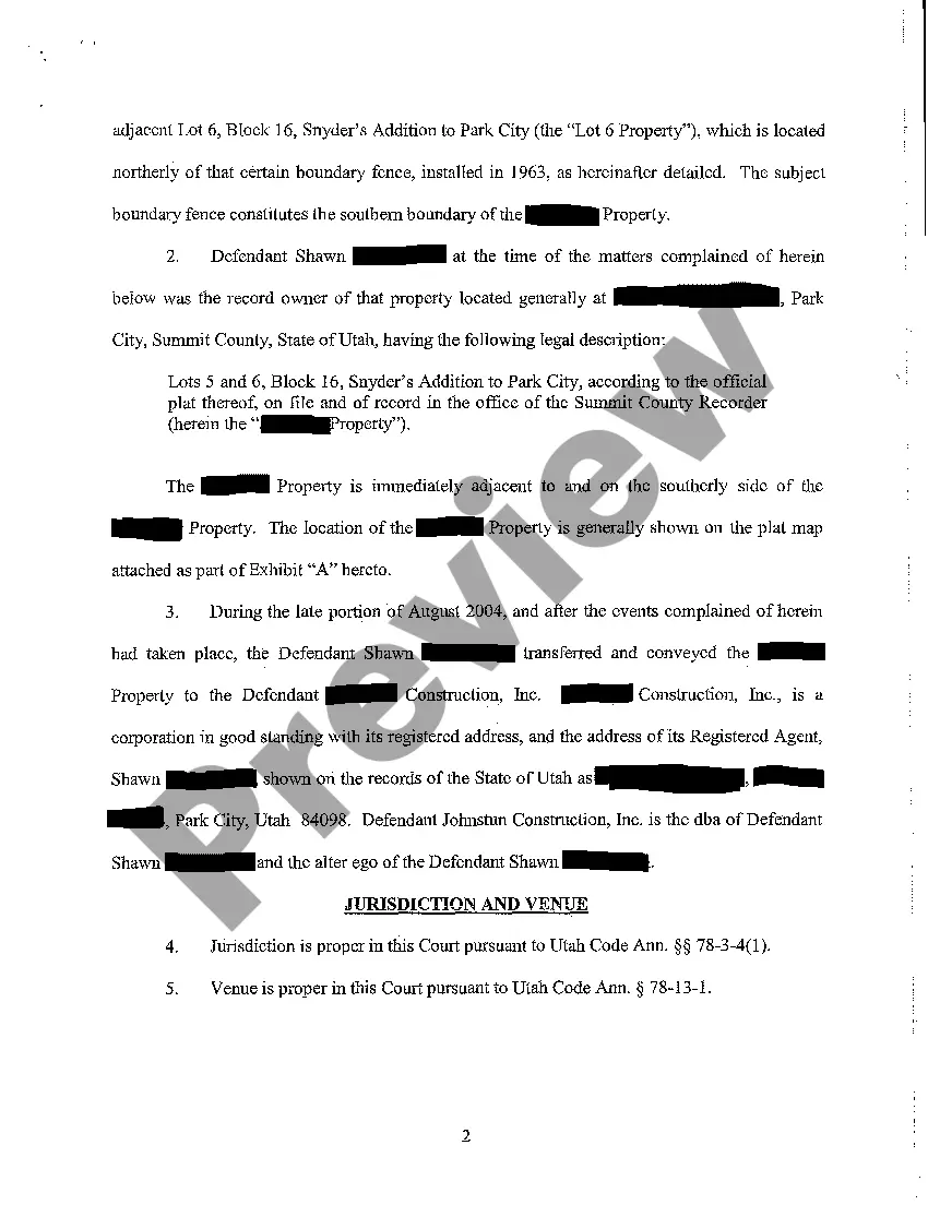 Get A01 Verified Complaint to Quiet Title Preview A01 Verified Complaint to Quiet Title