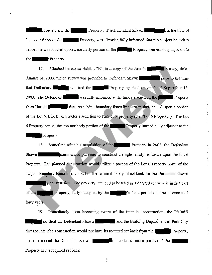 Get A01 Verified Complaint to Quiet Title Preview A01 Verified Complaint to Quiet Title