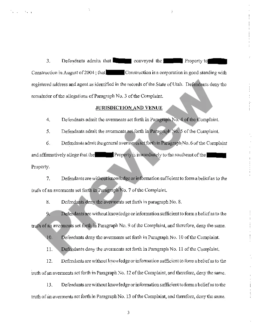 Preview A02 First Amended Answer, Counterclaim, Crossclaim, and Third-Party Claim