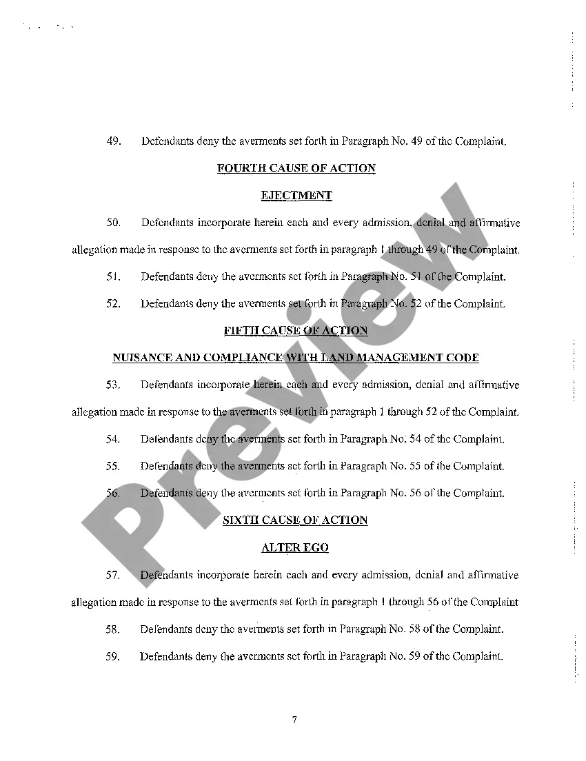 Preview A02 First Amended Answer, Counterclaim, Crossclaim, and Third-Party Claim