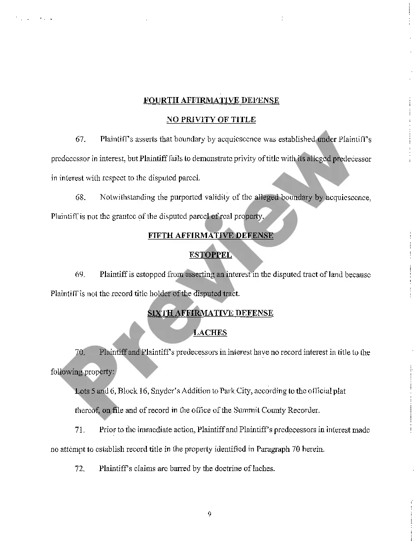 Preview A02 First Amended Answer, Counterclaim, Crossclaim, and Third-Party Claim