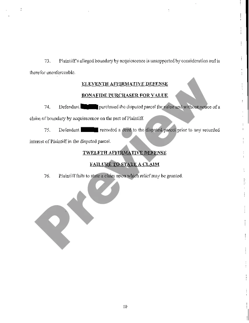 Preview A03 Answer, Counterclaim, Crossclaim, and Third-Party Claim