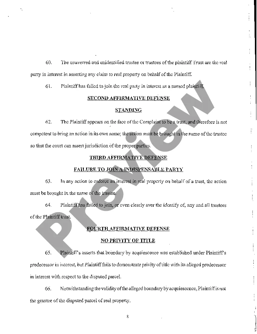 Preview A03 Answer, Counterclaim, Crossclaim, and Third-Party Claim