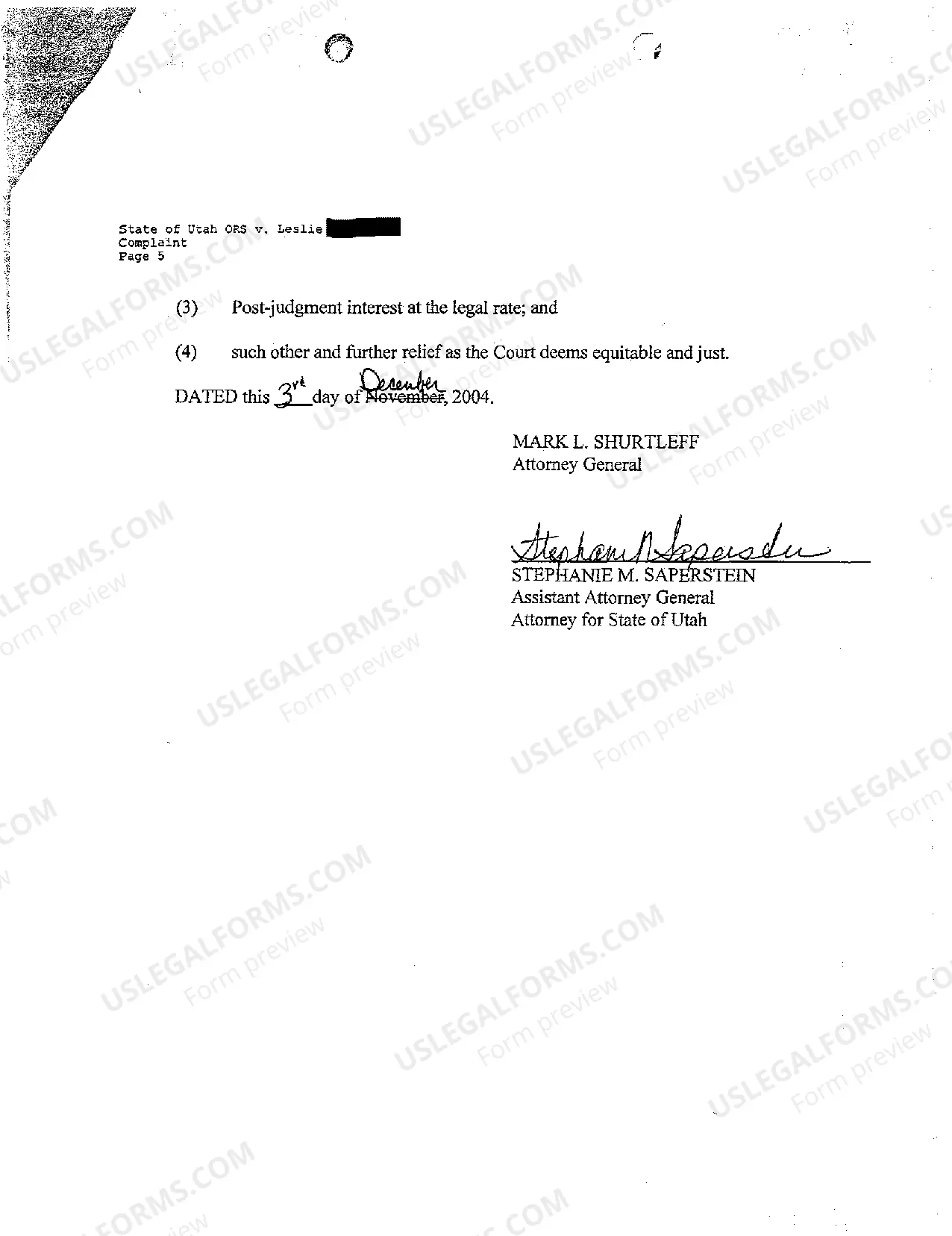 Preview A01 Complaint for Medicaid Recovery