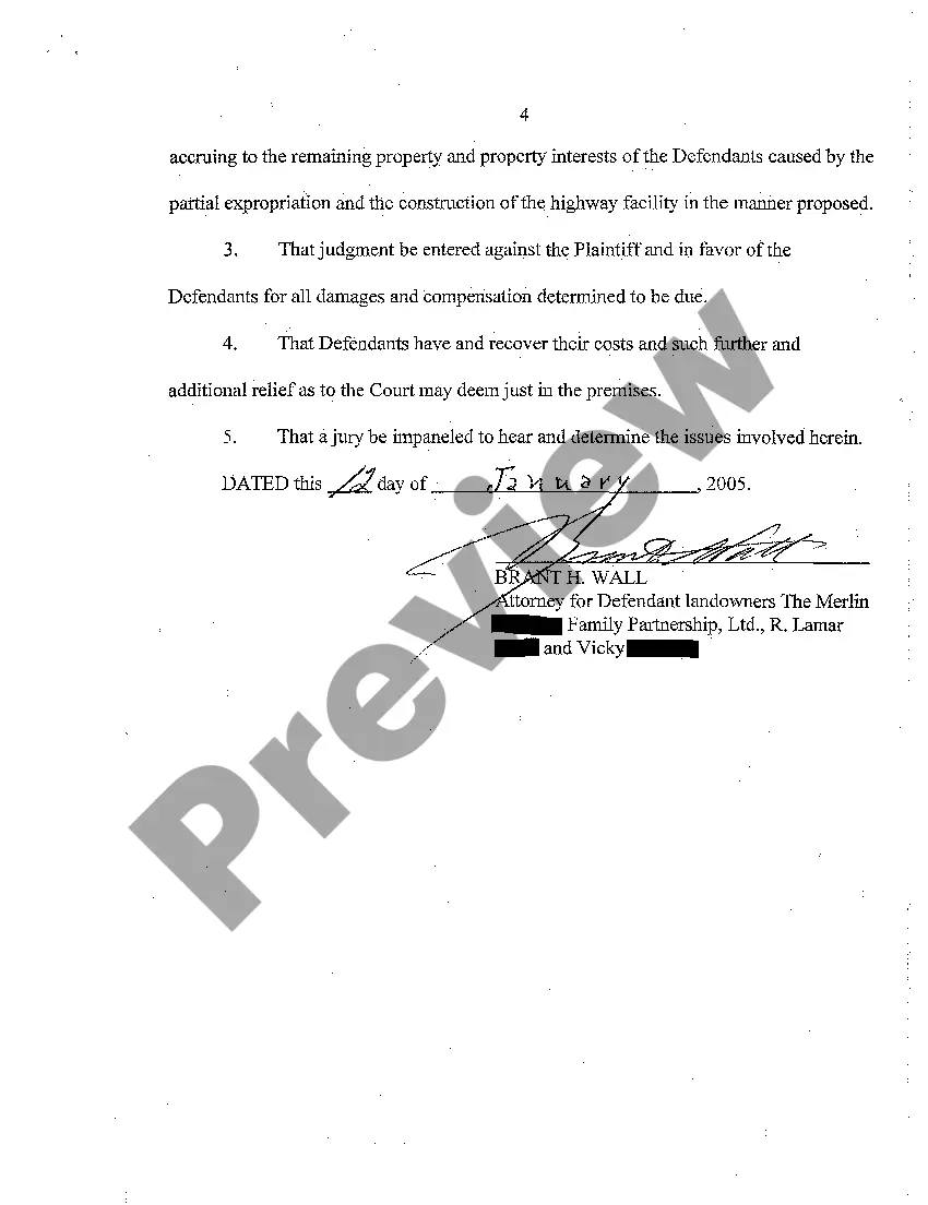 Preview A02 Answer and Demand For Jury