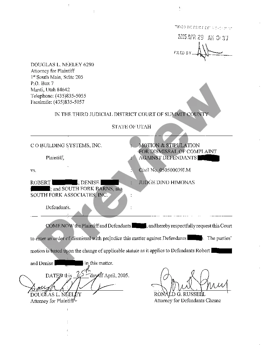 Preview A04 Order of Dismissal