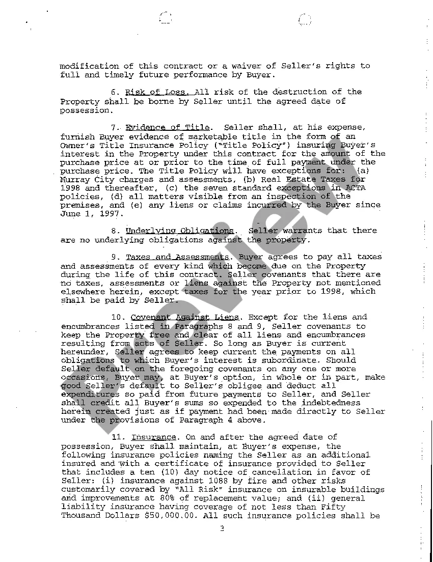 Get A03 Uniform Real Estate Contract Preview A03 Uniform Real Estate Contract