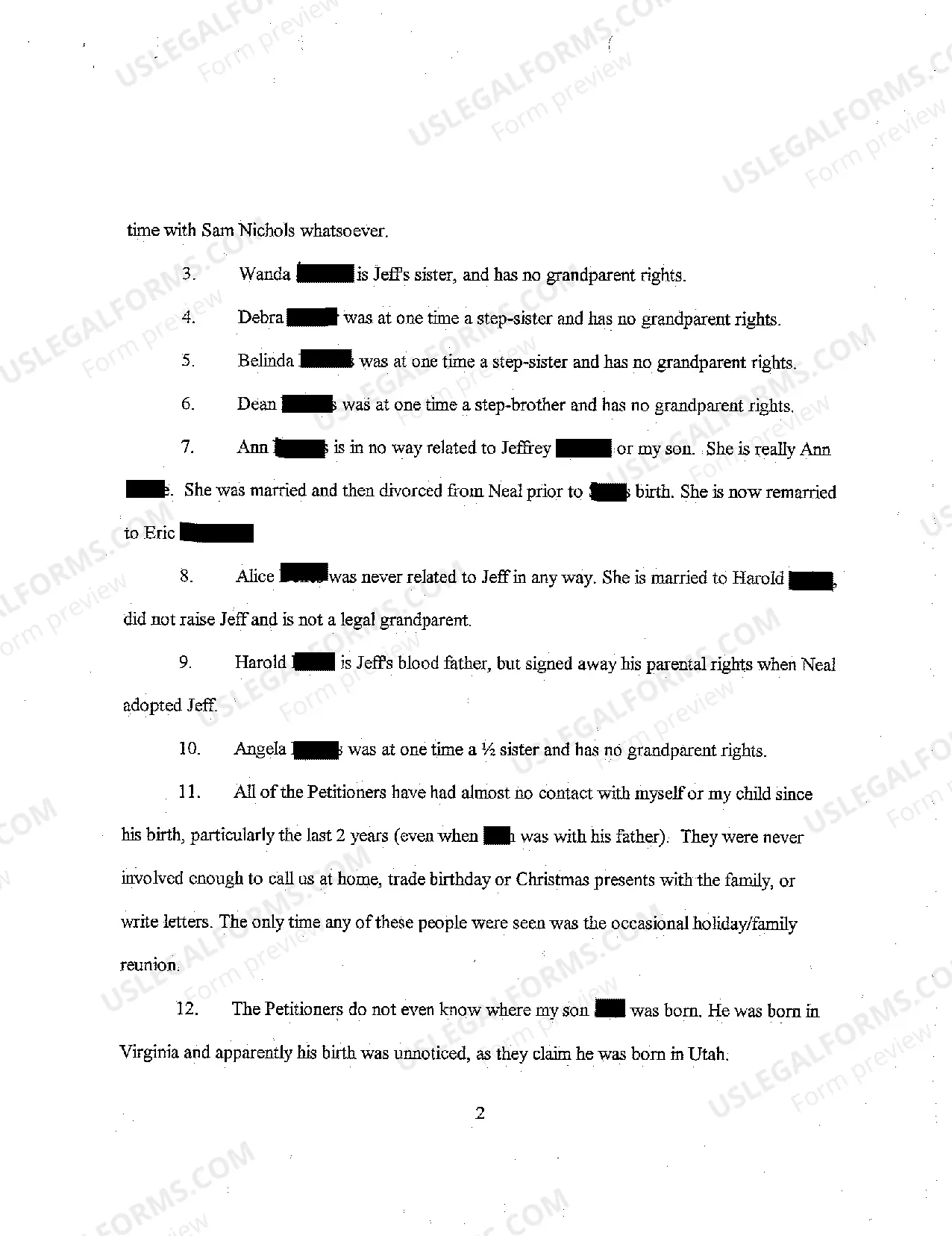 Preview A06 Affidavit