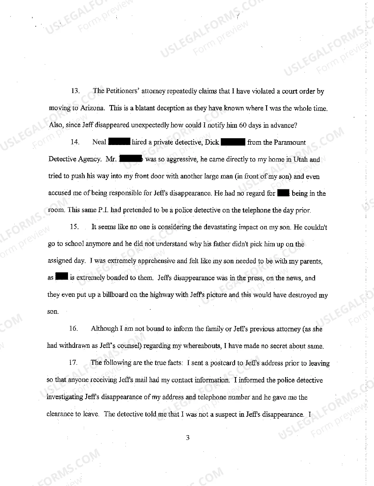 Preview A06 Affidavit