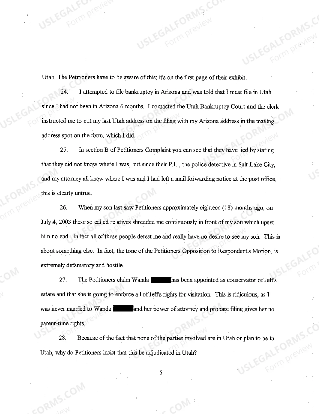 Preview A06 Affidavit