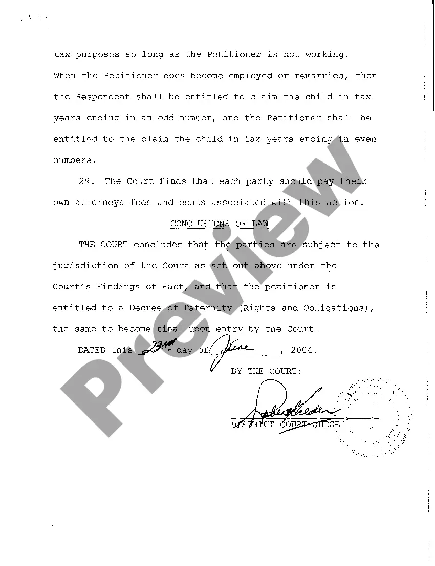 Get A06 Finding of Fact and Conclusions of Law Preview A06 Finding of Fact and Conclusions of Law