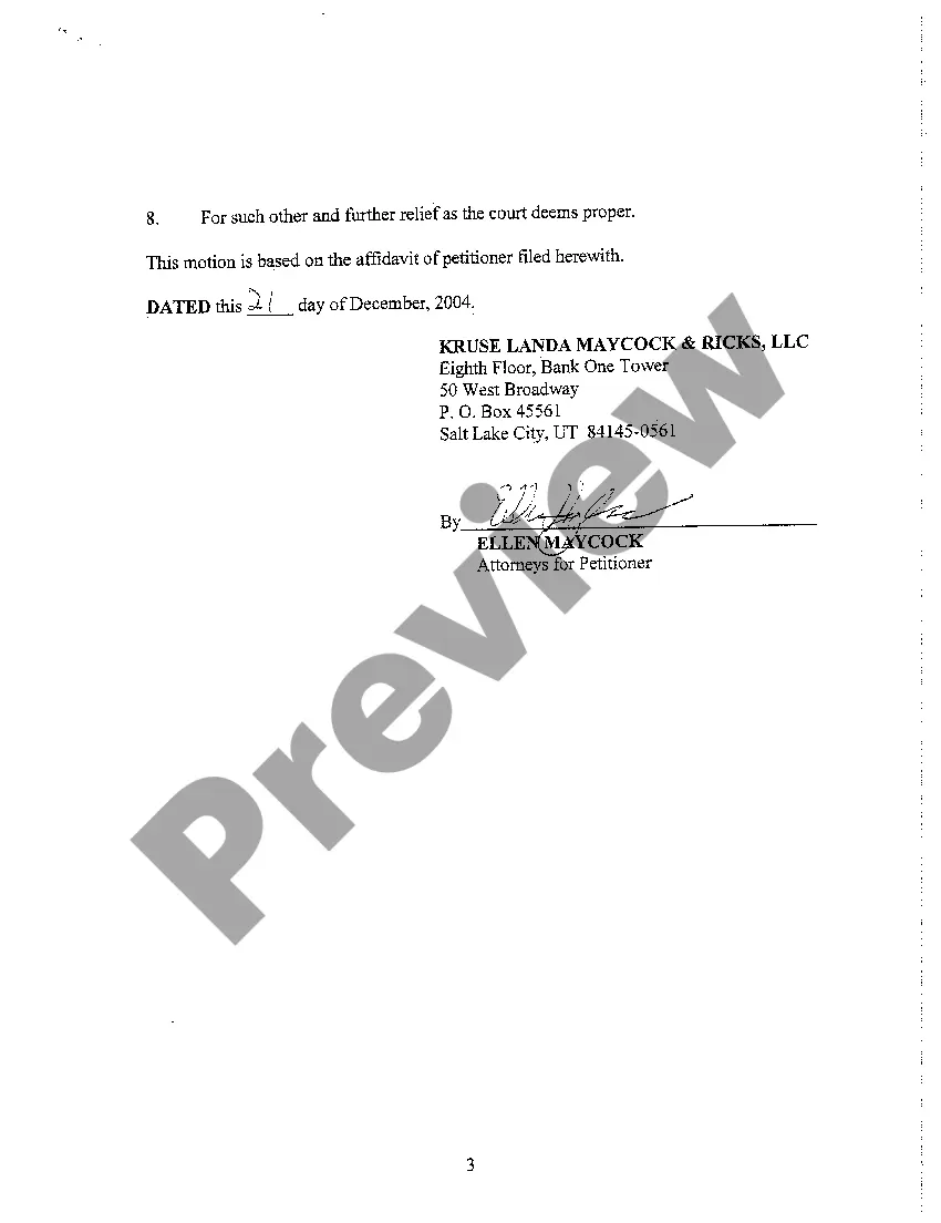 Get A04 Motion For Temporary Restraining Order and Order To Show Cause Preview A04 Motion For Temporary Restraining Order and Order To Show Cause