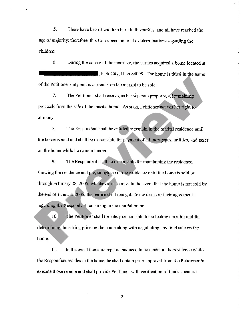 Preview A03 Amended Stipulation For Separate Maintenance