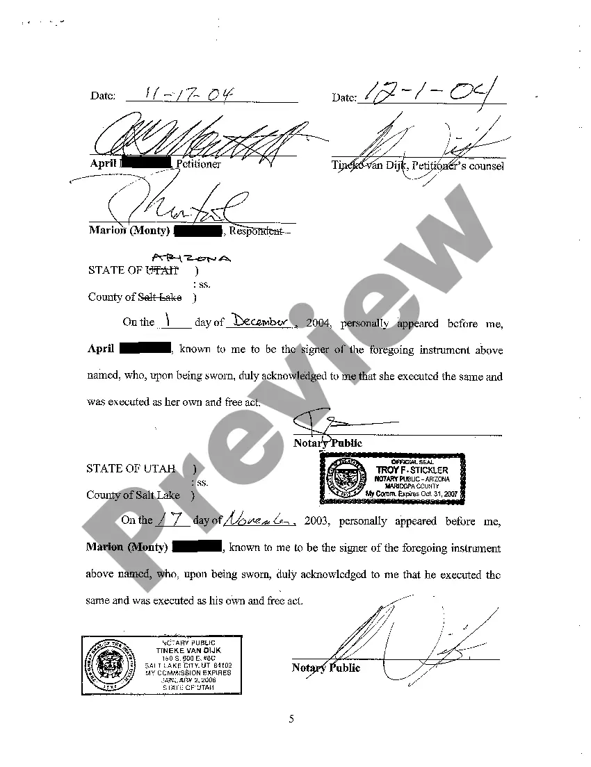 Preview A02 Stipulation For Separate Maintenance