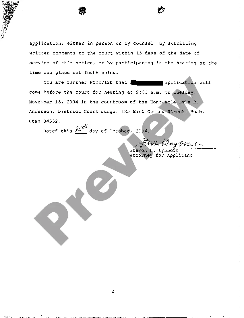 Get A04 Notice of Proposed Transfer of Structured Settlement Payment Rights and Notice of Hearing Preview A04 Notice of Proposed Transfer of Structured Settlement Payment Rights and Notice of Hearing