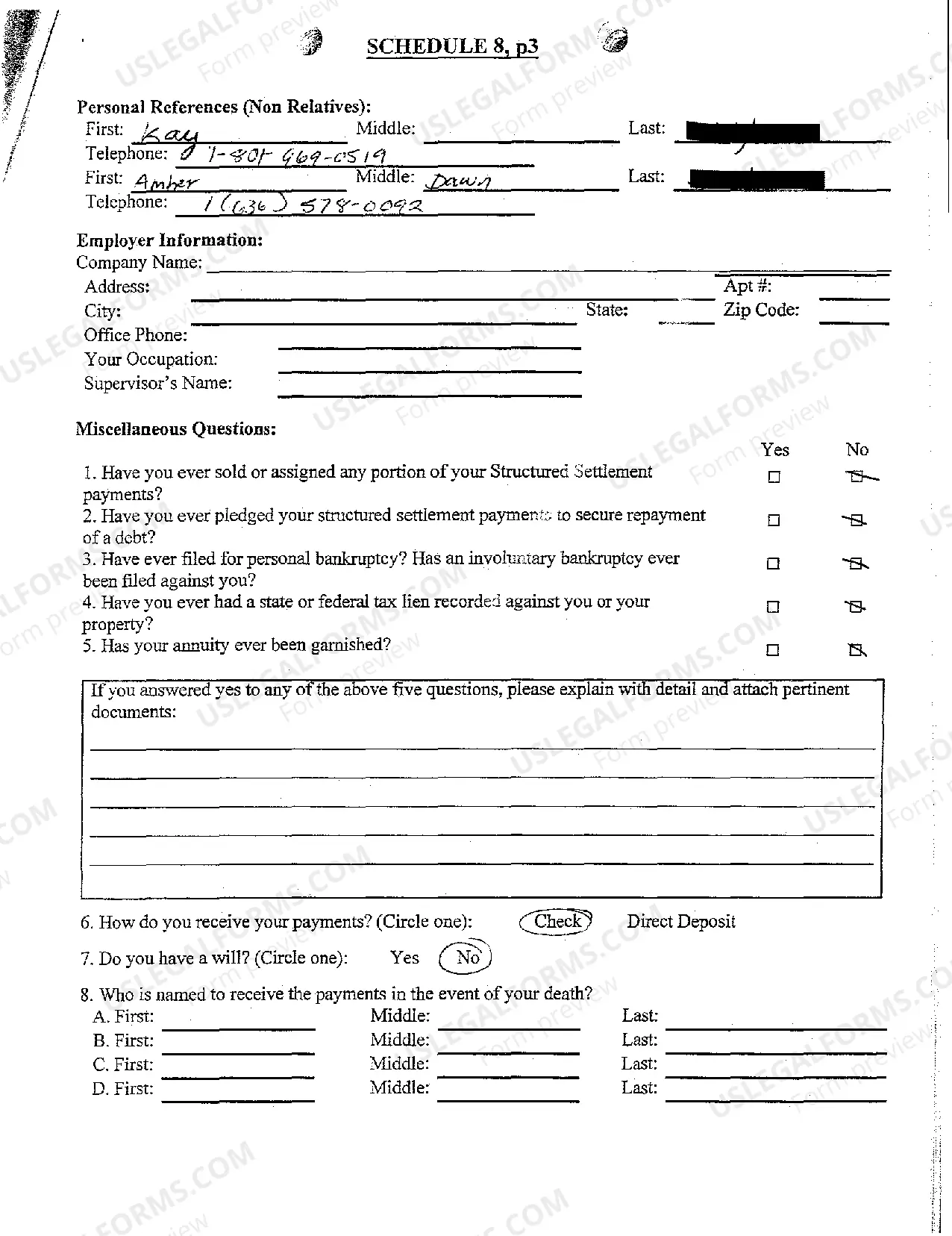 Preview A02 321 Henderson Receivables Limited Partnership Structured Settlement Client Application