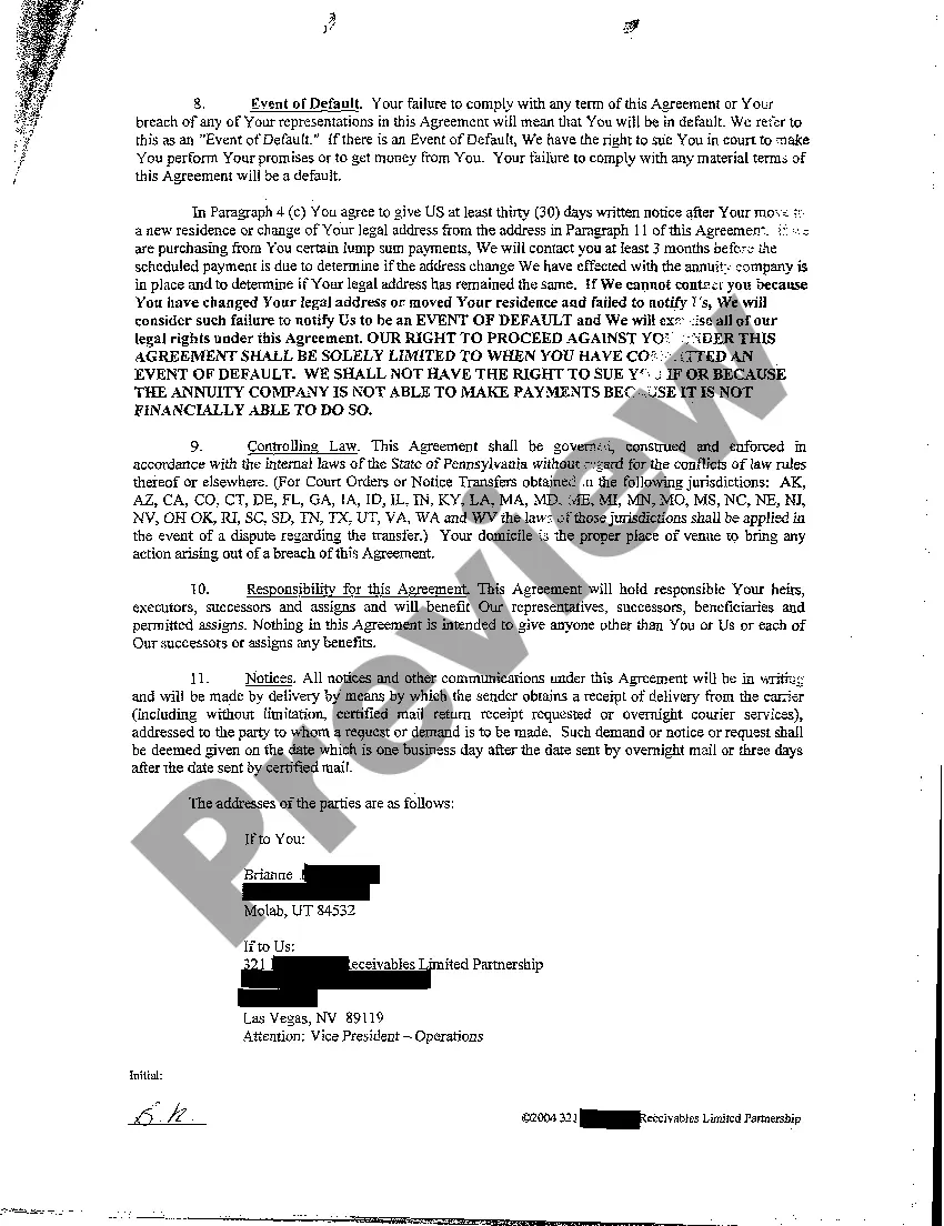 Preview A01 Purchase Agreement