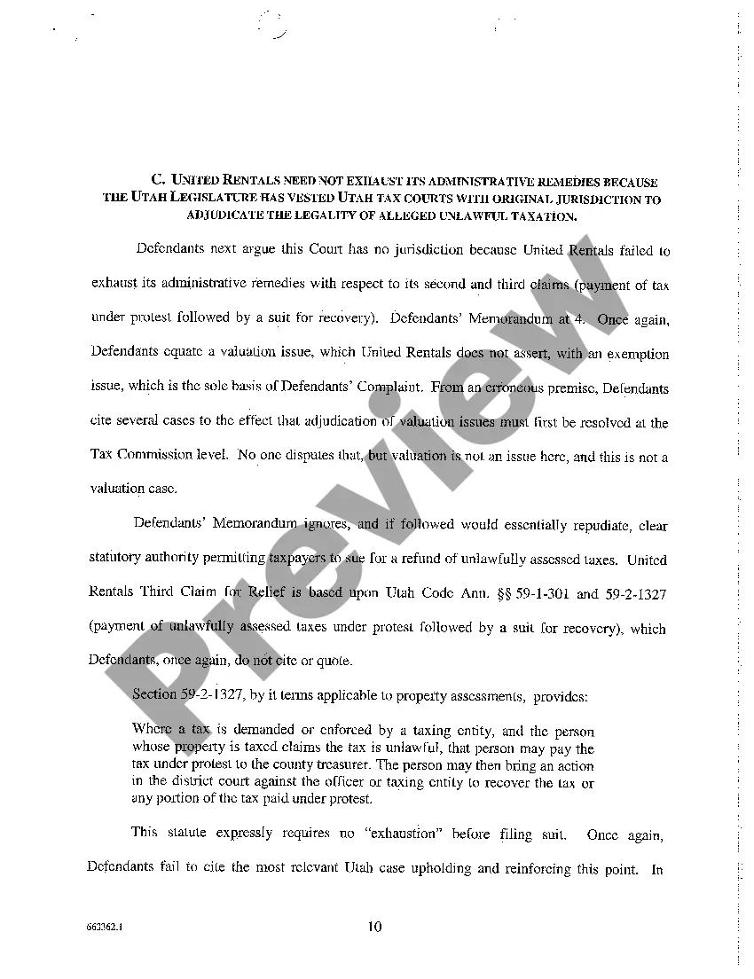 Preview A03 Plaintiff's Memorandum In Opposition To Defendants' Motion To Dismiss