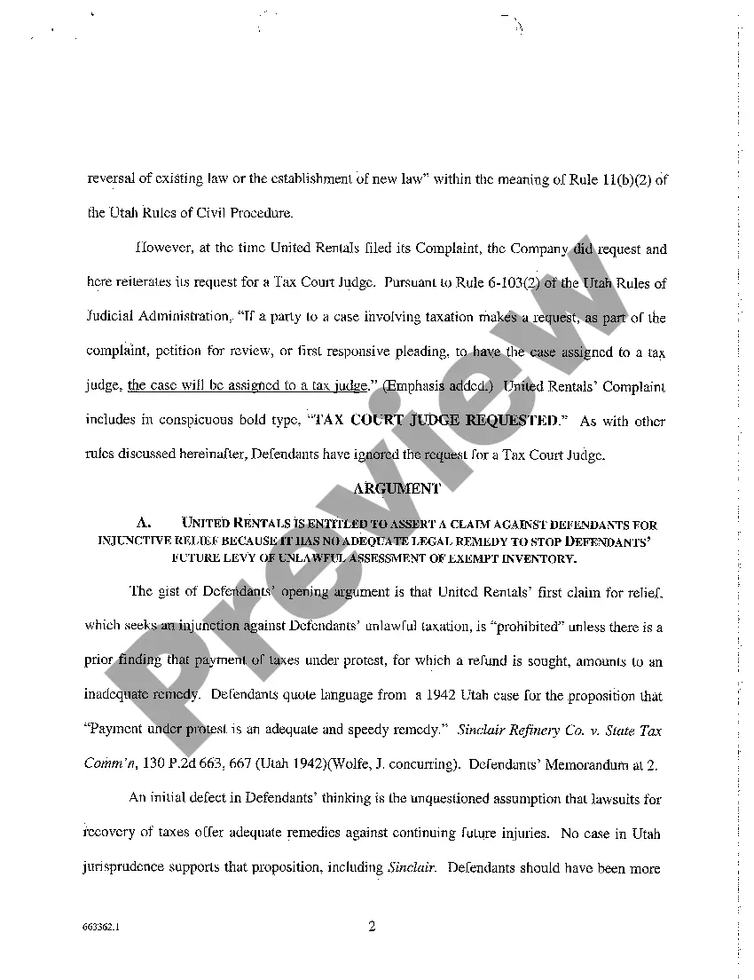 Preview A03 Plaintiff's Memorandum In Opposition To Defendants' Motion To Dismiss