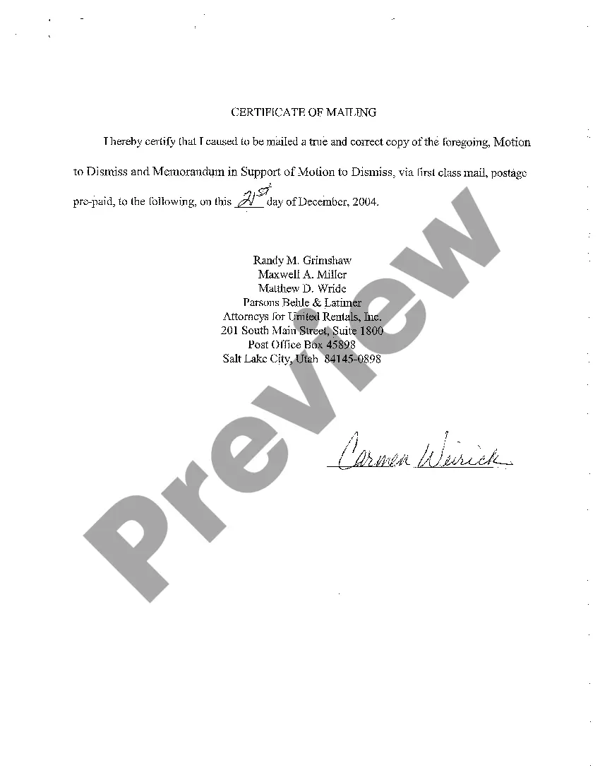 Preview A02 Memorandum In Support of Motion To Dismiss