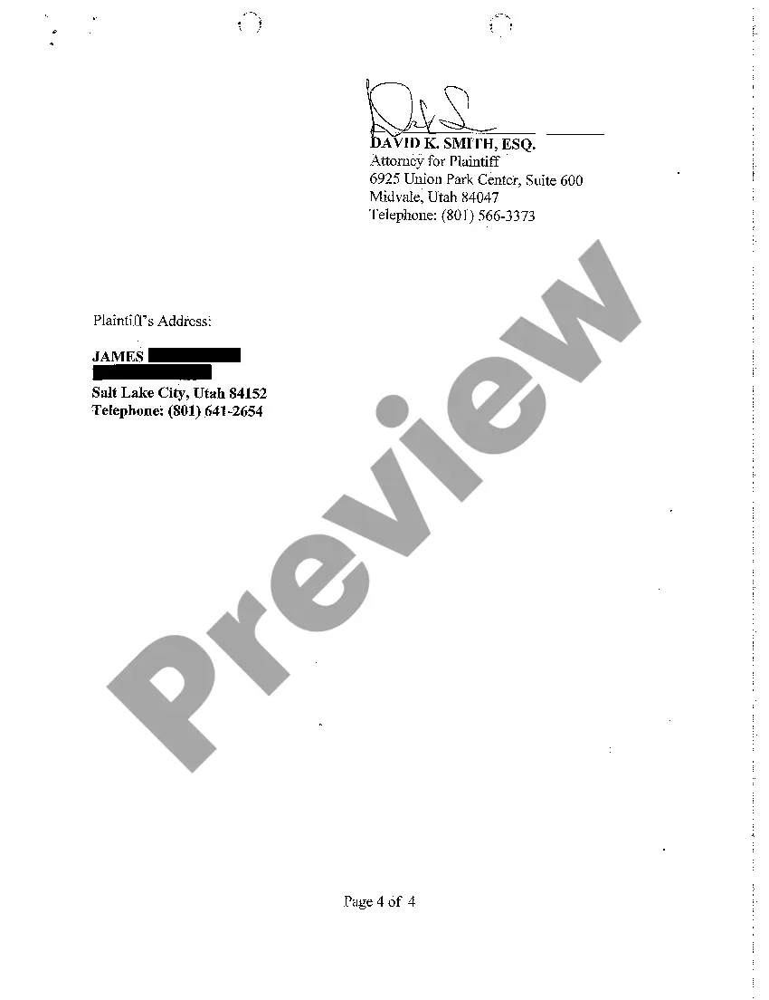 Get A01 Complaint for Unlawful Discharge Preview A01 Complaint for Unlawful Discharge