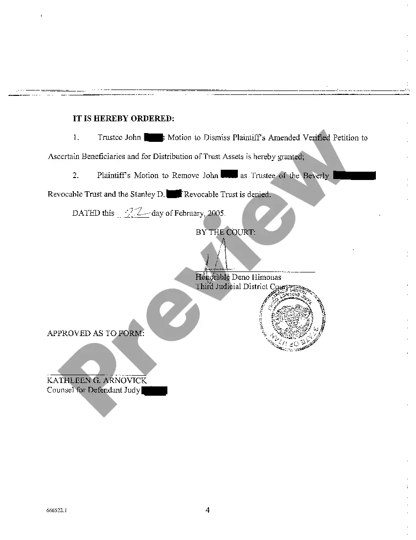 Preview A13 Findings of Fact, Conclusions of Law, and Order