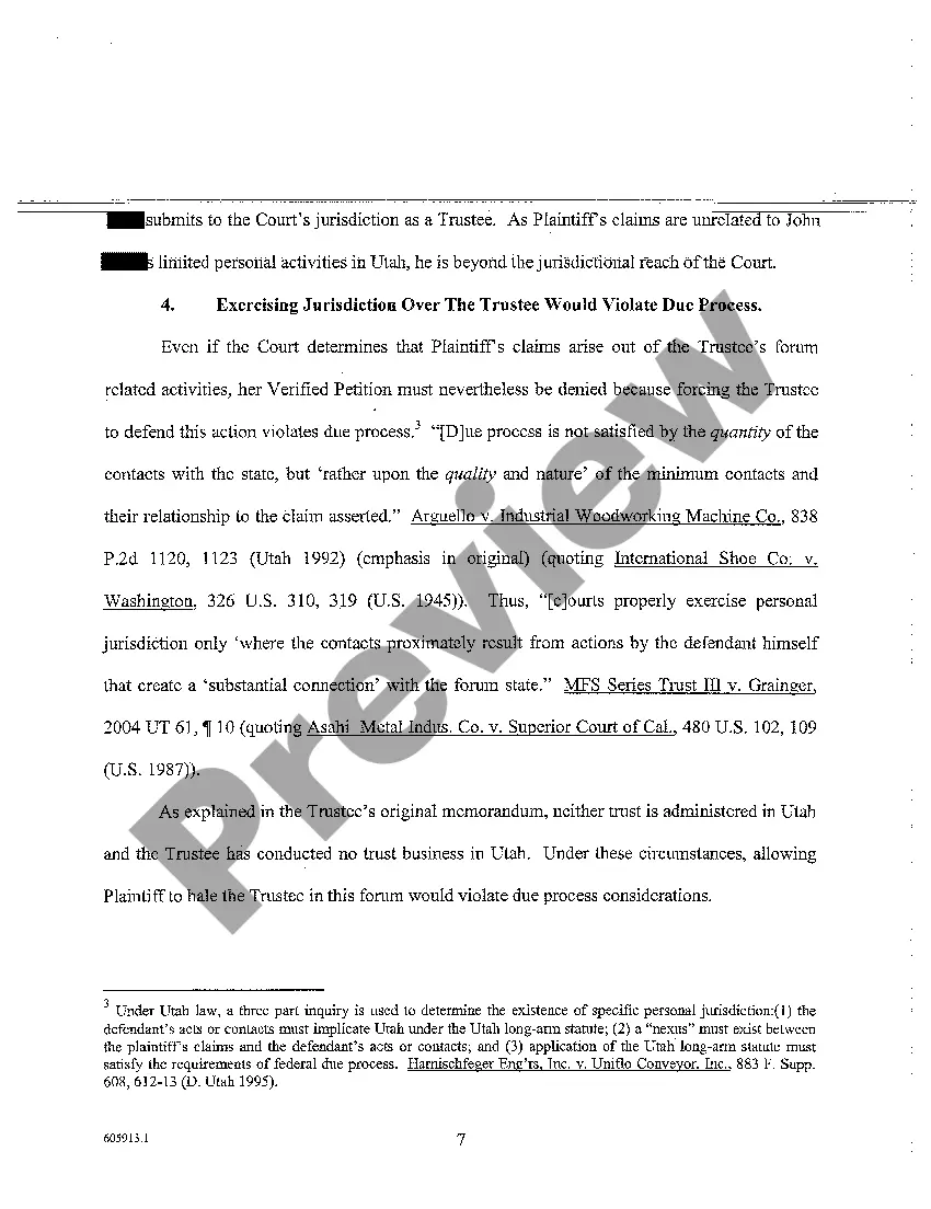 Get A10 Reply Memorandum In Support of Motion to Dismiss Amended Verified Petition to Ascertain Beneficiaries and Distribution of Trust Assets Preview A10 Reply Memorandum In Support of Motion to Dismiss Amended Verified Petition to Ascertain Beneficiaries and Distribution of Trust Assets