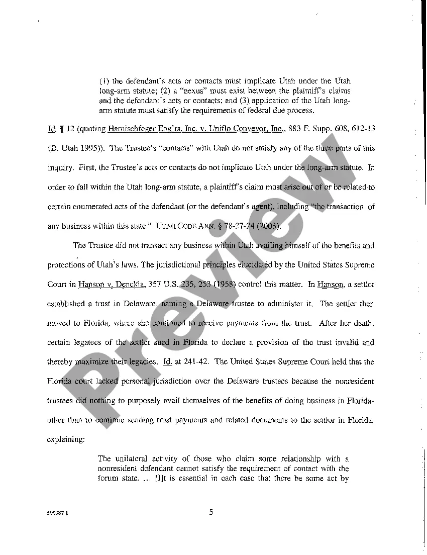 Get A05 Memorandum of Points and Authorities in Support of Motion to Dismiss Plaintiff's Amended Verified Petition to Ascertain Beneficiaries Preview A05 Memorandum of Points and Authorities in Support of Motion to Dismiss Plaintiff's Amended Verified Petition to Ascertain Beneficiaries